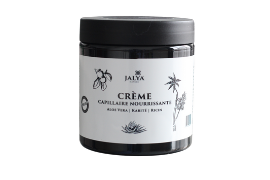 Crème capillaire nourrissante – Aloe Vera, Karité & Ricin | Jalya Nature